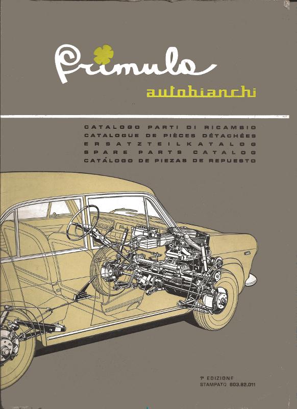 Autobianchi "Primula" Ricambi